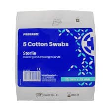 GAUZE SWABS 75MM 8PLY 5