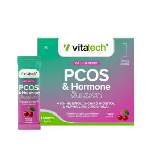 VITATECH PCOS & HORMONE SUPPORT PACK 30X