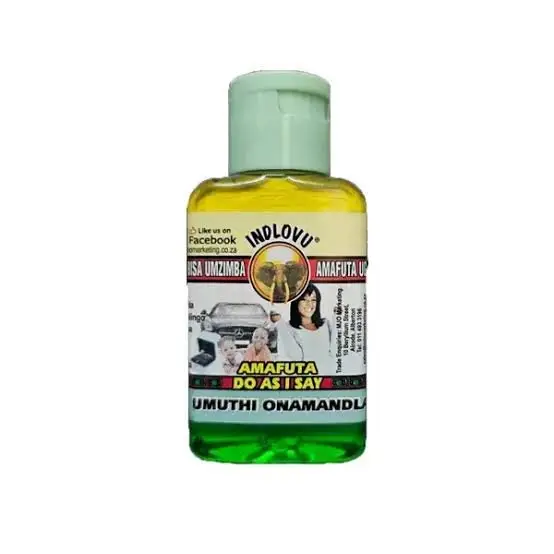 INDLOVU AMAFUTA OIL 50ML DO AS I SAY