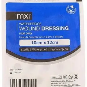 MX WOUND DRESS PAD 10X12CM