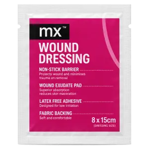 MX WOUND DRESS FABRIC 8X15CM