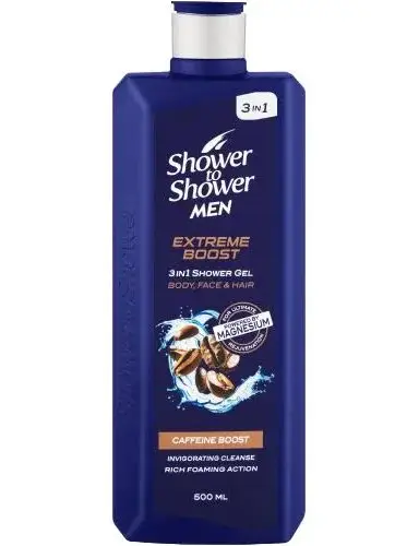 SHOWER TO SHOWER GEL M 500ML 3IN1 EXTREME BOOST