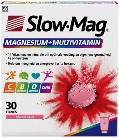 SLOW MAG MAGNESIUM+MULTIVIT 30