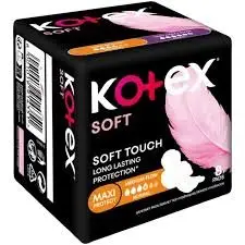 KOTEX MAXI 8 NORMAL WINGS SOFT TOUCH