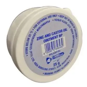 ZINC & CASTOR OINT 25G PHARMACHEM