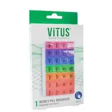 VITUS PILL BOX ORGANIZER/REMOVE TRAYS