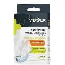 VITAPLUS W/PROOF WOUND DRESS 5PC