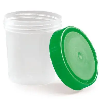 URINE SPECIMAN JAR PLAST 200ML 1