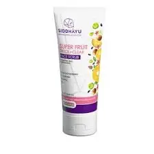 SUPER FRUIT DETOX + CLEAR FACE SCRUB 100G
