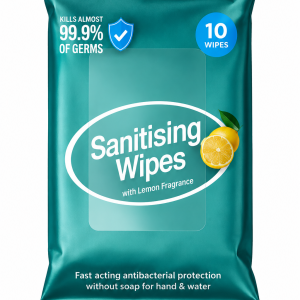 SATIN TOUCH SANITISING WIPES 10