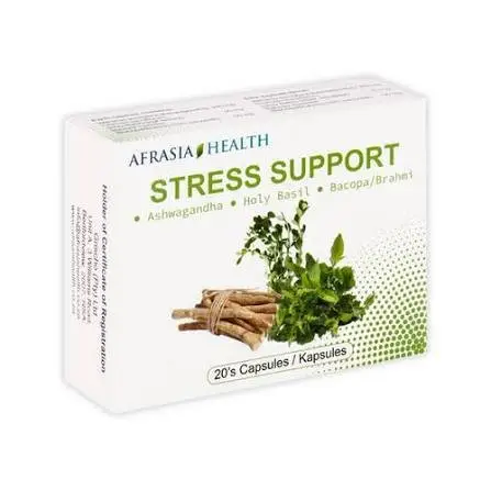 AFRASIA HEALTH STRESS SUPP CAPS 20