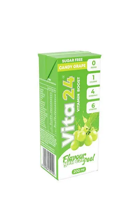VITA 24 SLIM 200ML CANDY GRAPE
