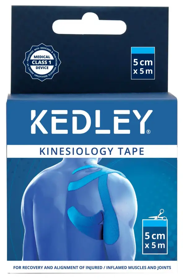 KEDLEY KINESIO SPORTS TAPE 5CM BLUE